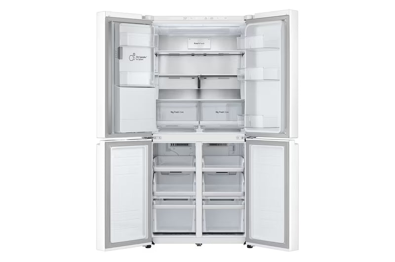 LG 506L French Door Refrigerator Plumbed Water And Ice GF-L500MWH
