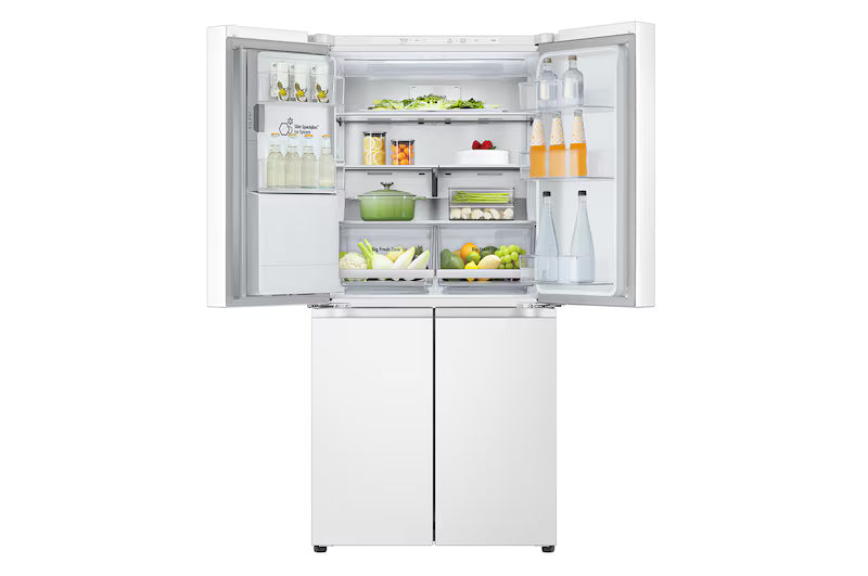 LG 506L French Door Refrigerator Plumbed Water And Ice GF-L500MWH
