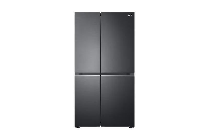 LG 655L Side by Side Fridge in Matte Black Finish GS-B655MBL