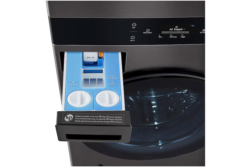 LG WashTower™ The Intelligent All-In-One Washer Dryer WWT-1710B