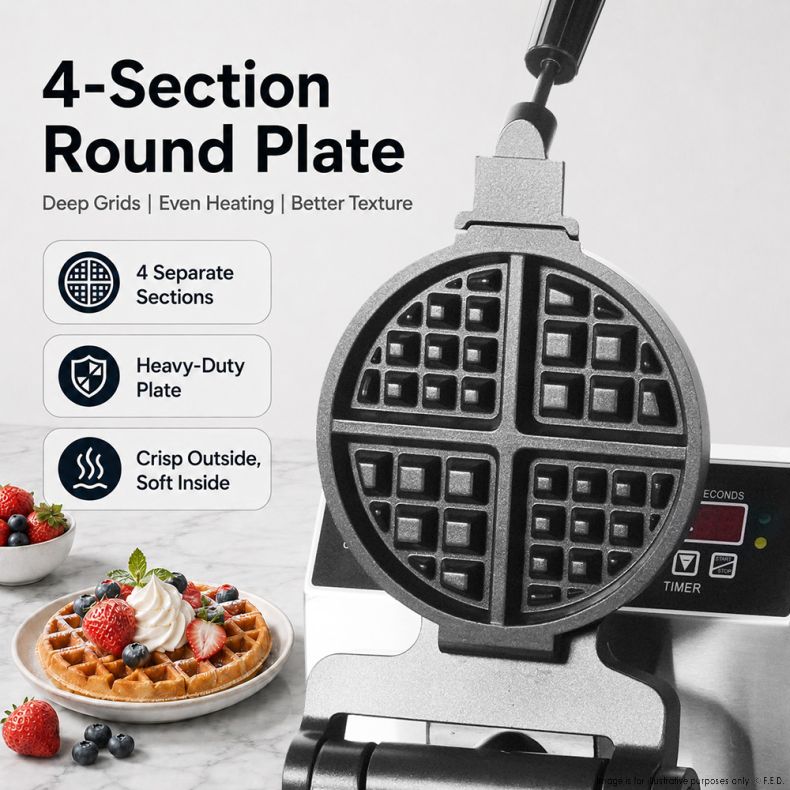 Benchstar Waffle Maker - WB-04A