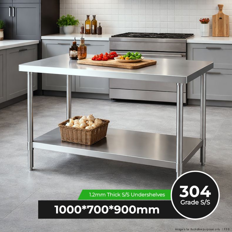 WB7-1000/A Stainless Steel Workbench