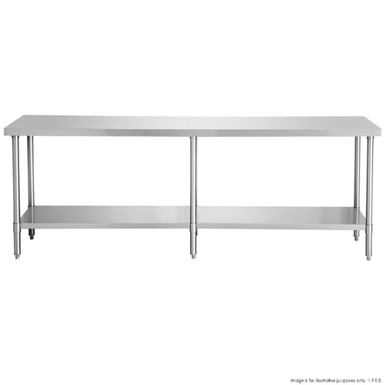 Modular System Stainless Steel Workbench - WB6-2400/A