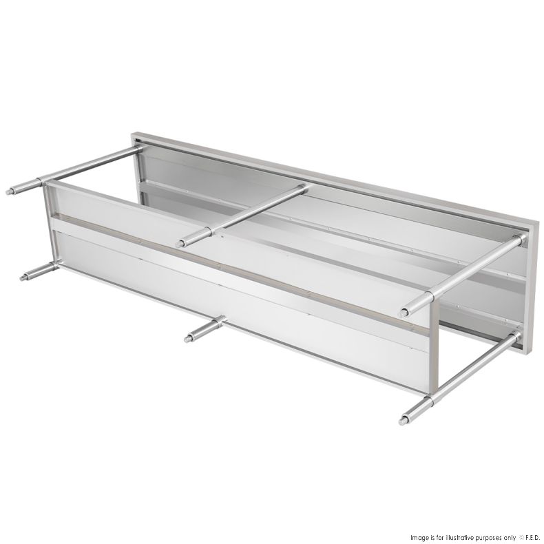 Modular System Stainless Steel Workbench - WB6-2400/A