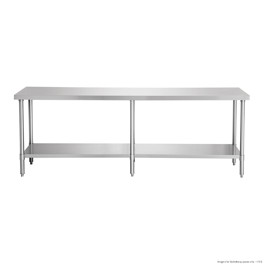 Modular System Stainless Steel Workbench - WB7-2100/A