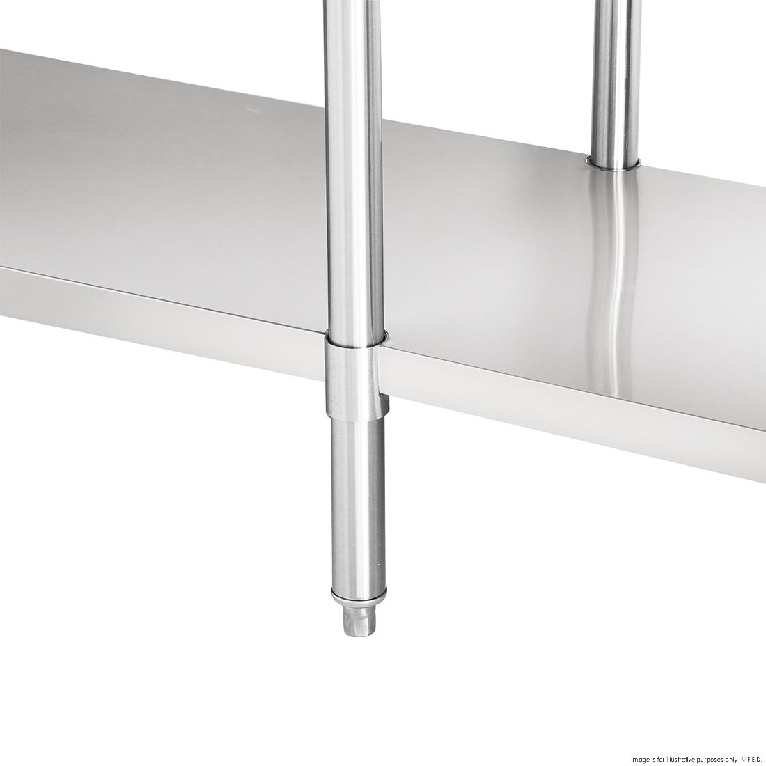 Modular System Stainless Steel Workbench - WB7-2100/A