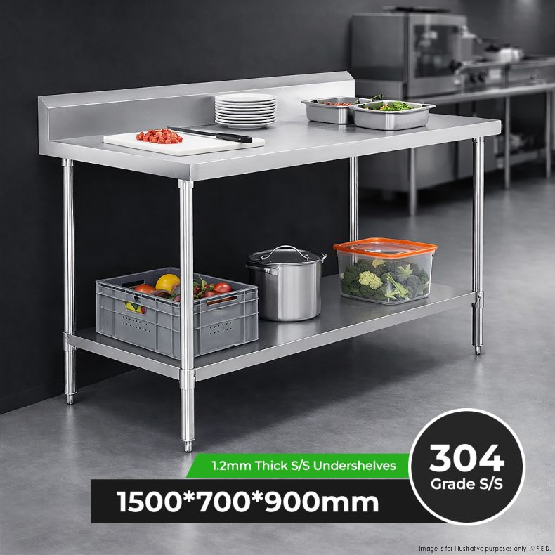 WBB7-1500/A Workbench with Splashback