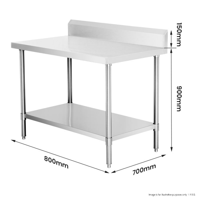 WBB7-1000/A Workbench with Splashback