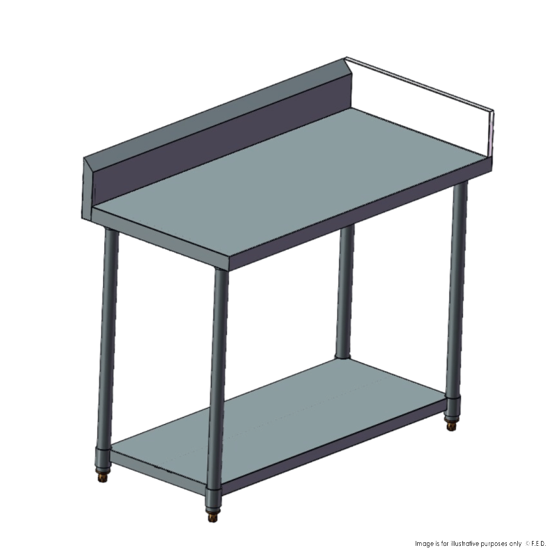 Modular Systems Splashback Extension for Premium 600 Series Bench - WBB6-SB