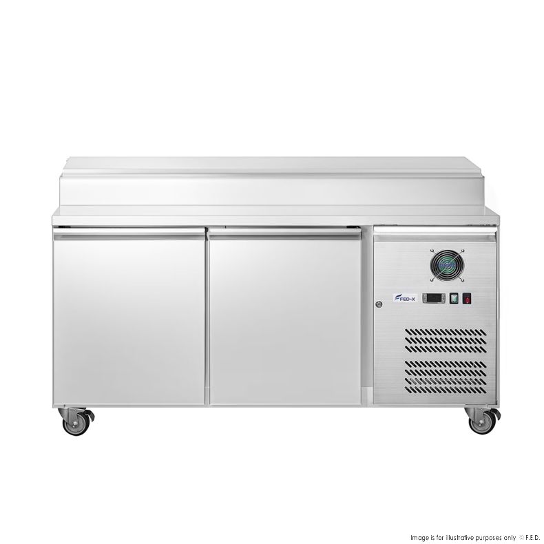 FED-X S/S Two Door Sandwich Counter - XSS8C15S2V