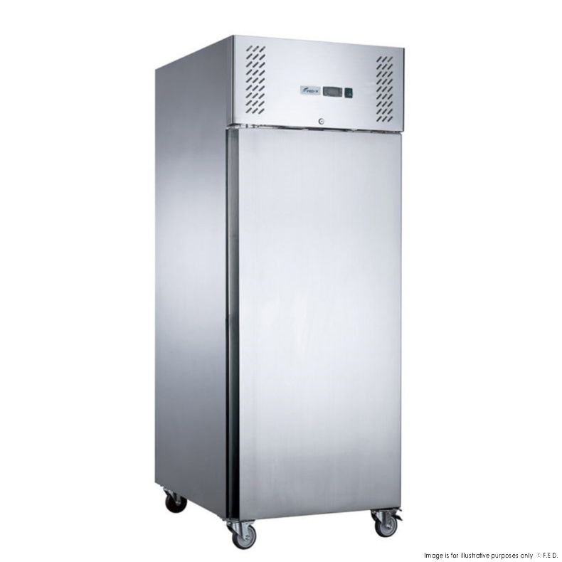 FED-X S/S Single Full Door Upright Fridge - XURC600SFV