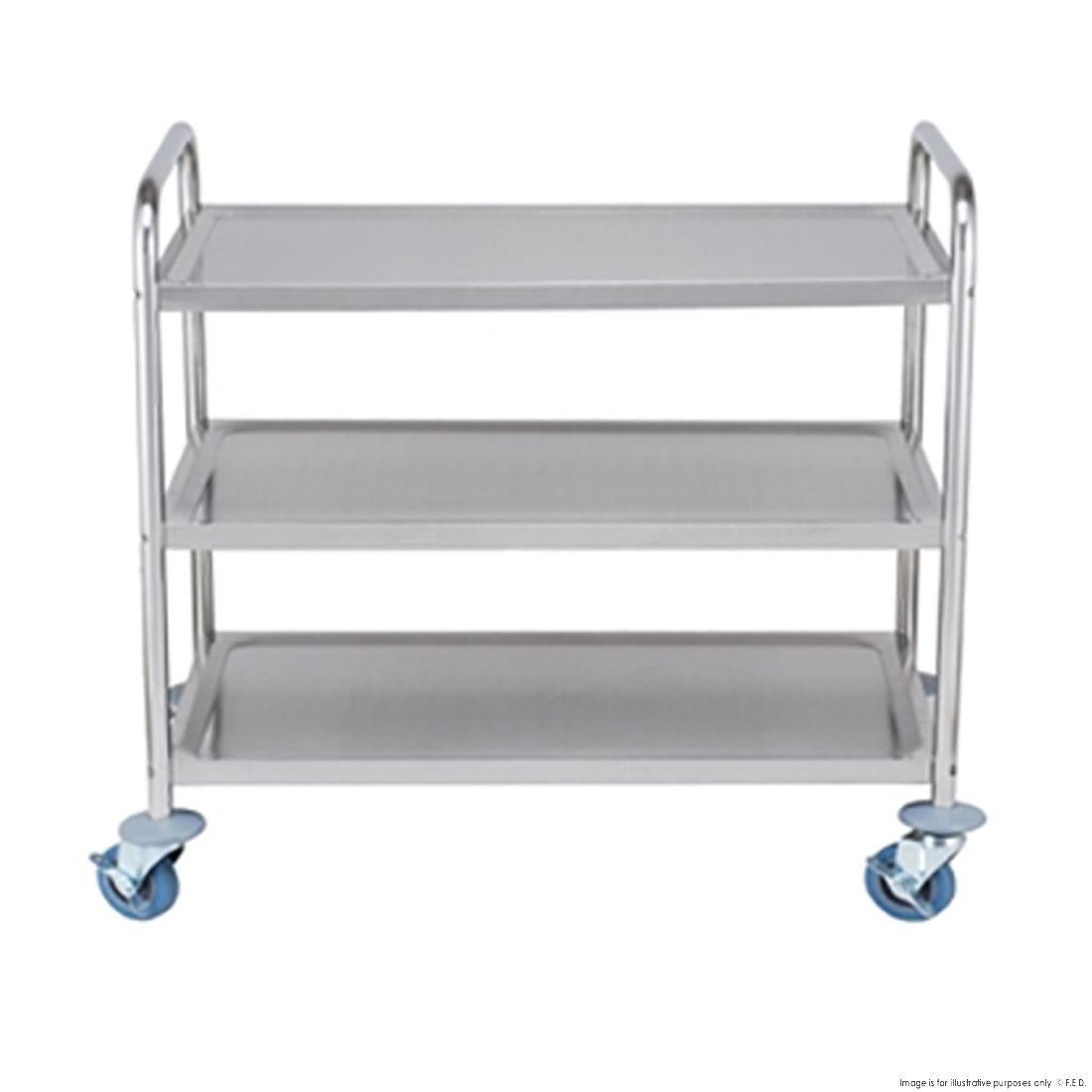 YC-103 Stainless Steel trolley