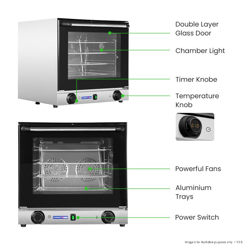 Convect Max Digital Convection Oven YXD-1DI