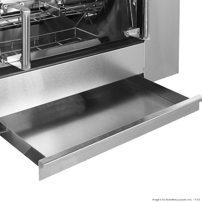 Benchstar Compact Heavy Duty Basket Rotisserie Fits 8-12 Birds YXD-266E